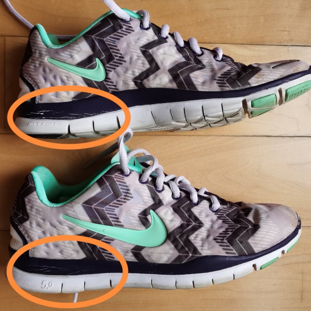 Nike Women's Free TR Fit 3 Print Training Sneakers - Picture 11 of 11